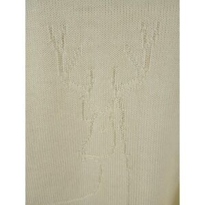 Vintage Dimension by Milford Sweater Men's Size Large Deer Design Ski Sweater